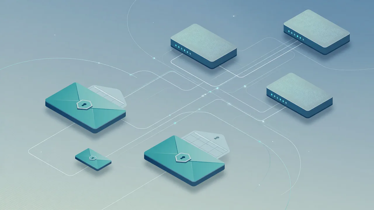 Secure email routed through webdfw to your mail servers